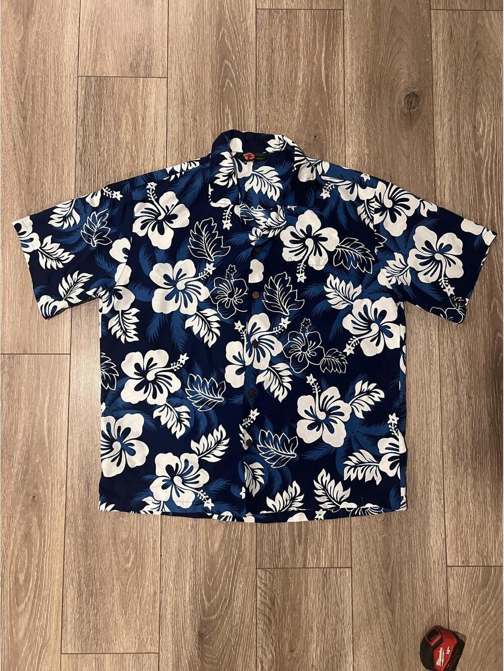 Vintage 70s Ali’s Fashions Hawaii Aloha Shirt Single Stitch XL EUC